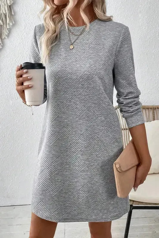 Urban Textures Shift Dress-3