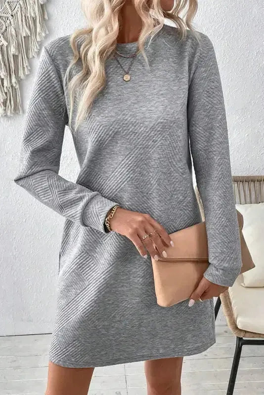 Urban Textures Shift Dress-4