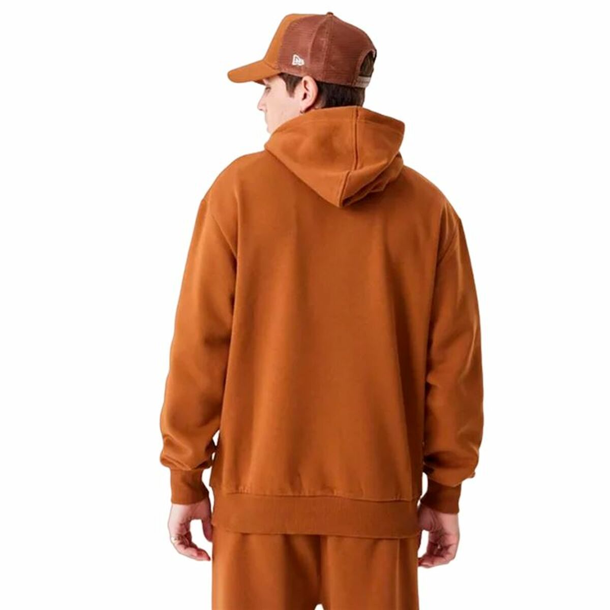Unisex Hoodie New Era League Essentials LA Dodgers Ocre-6