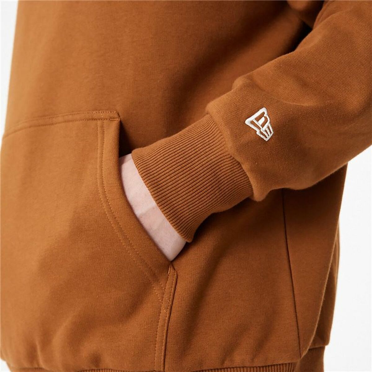 Unisex Hoodie New Era League Essentials LA Dodgers Ocre-2