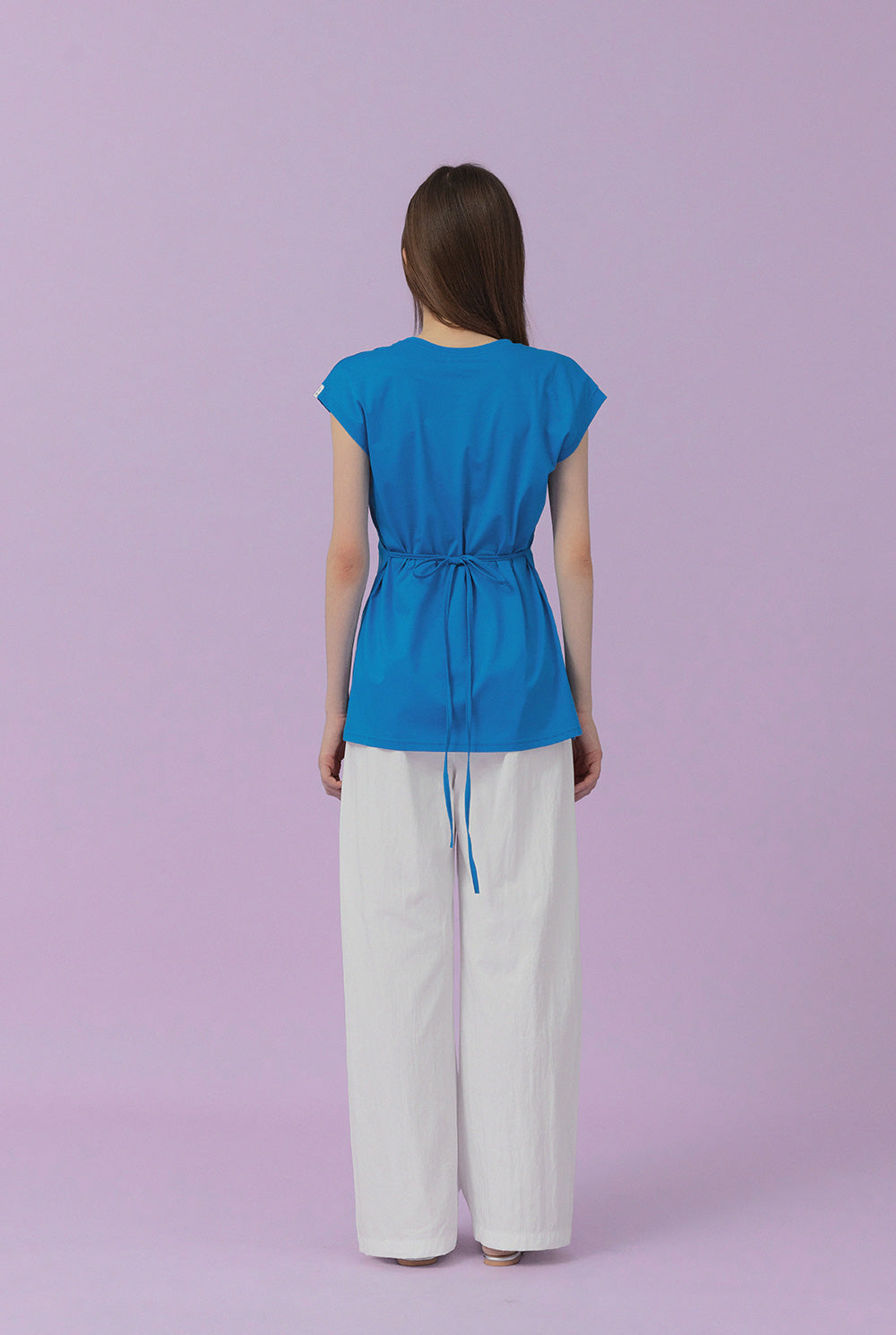 [TWEE] Aol Strap Cotton T-Shirt-2
