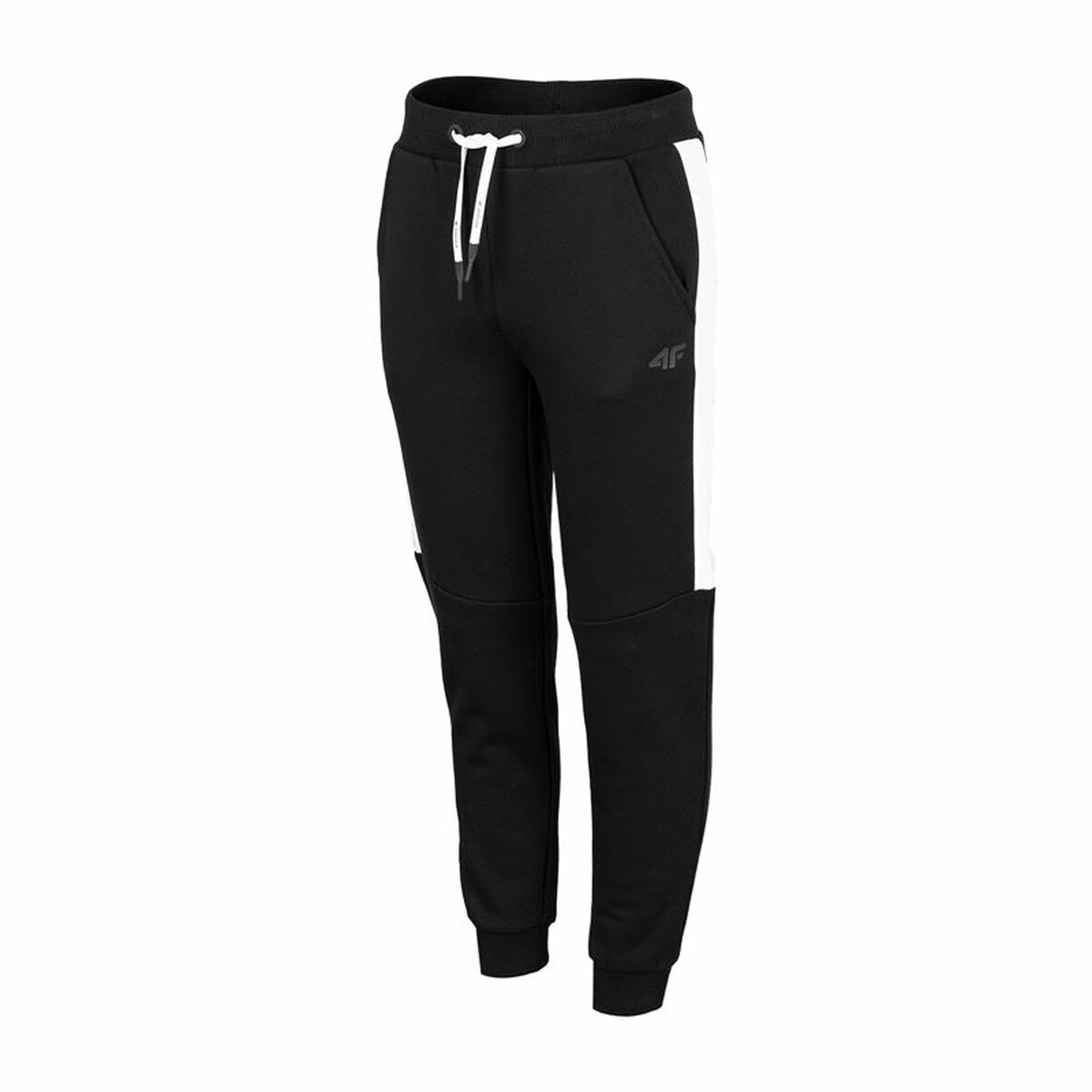 Adult Trousers 4F Elastic Black Men-0