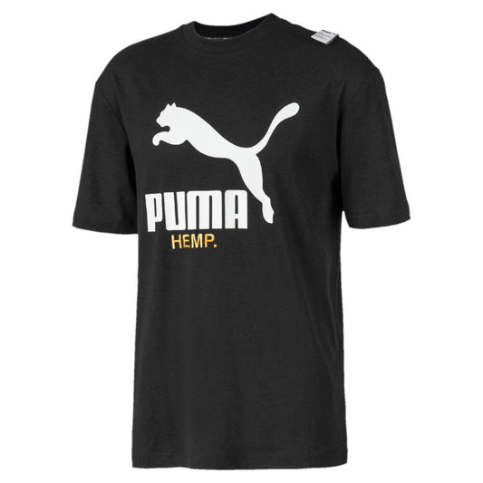 Puma men's loose fit sport t-shirt - black - XL-0