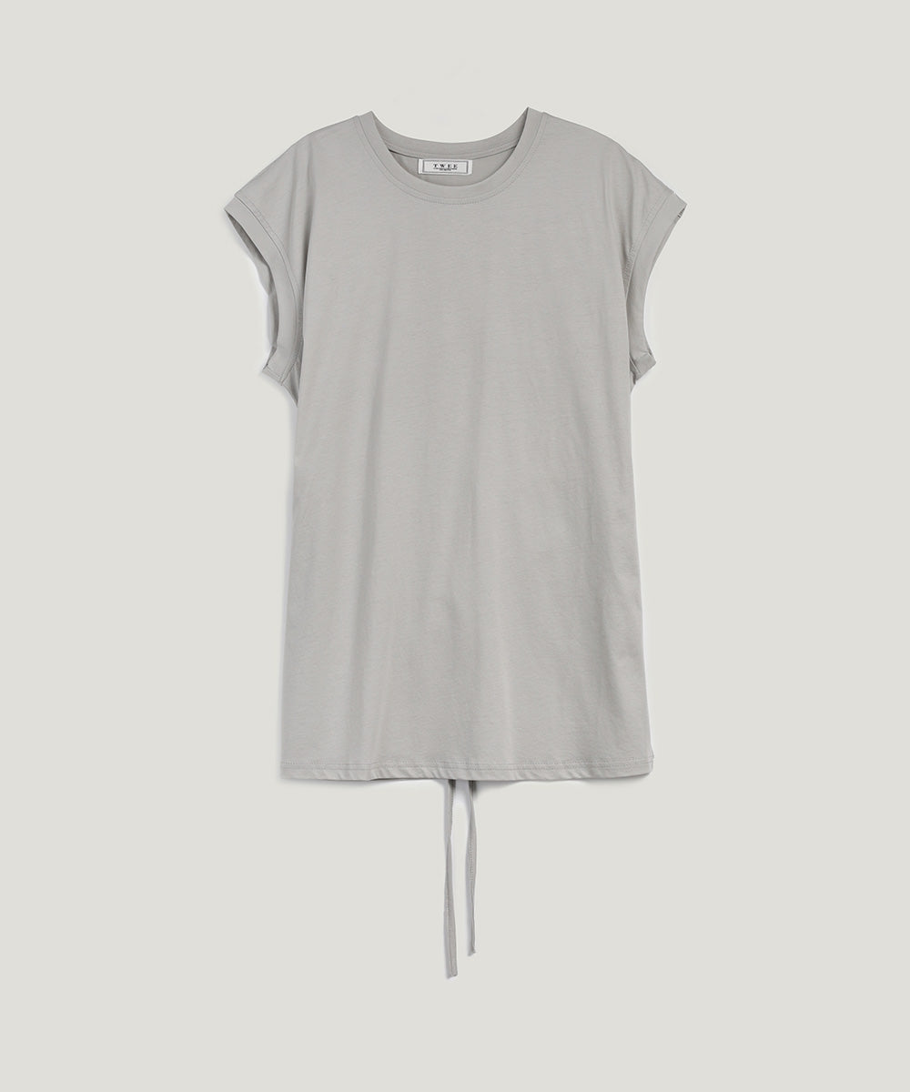 [TWEE] Aol Strap Cotton T-Shirt-6