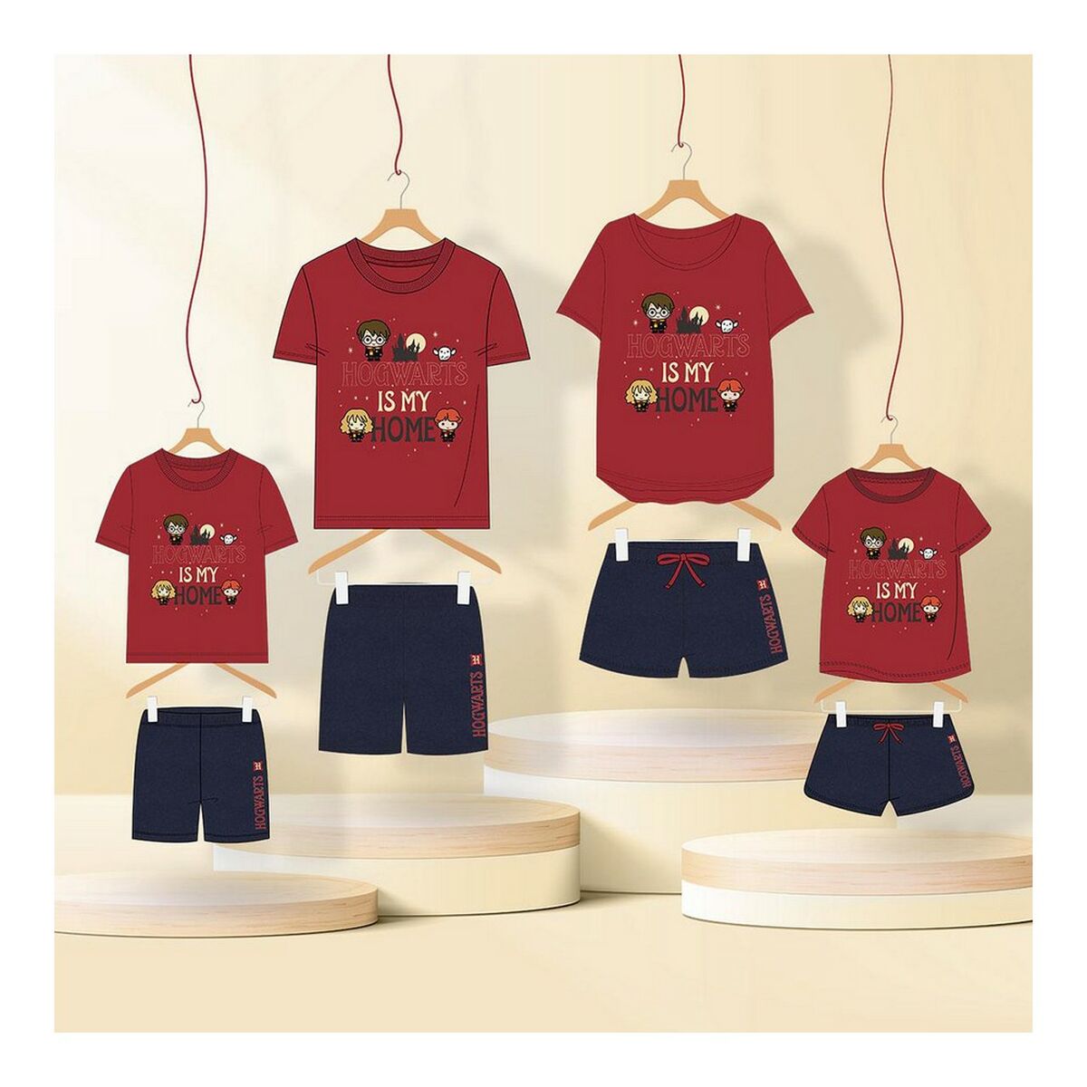 Pyjama Harry Potter Red-8