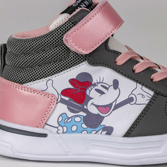 Kids Casual Boots Minnie Mouse Pink-1