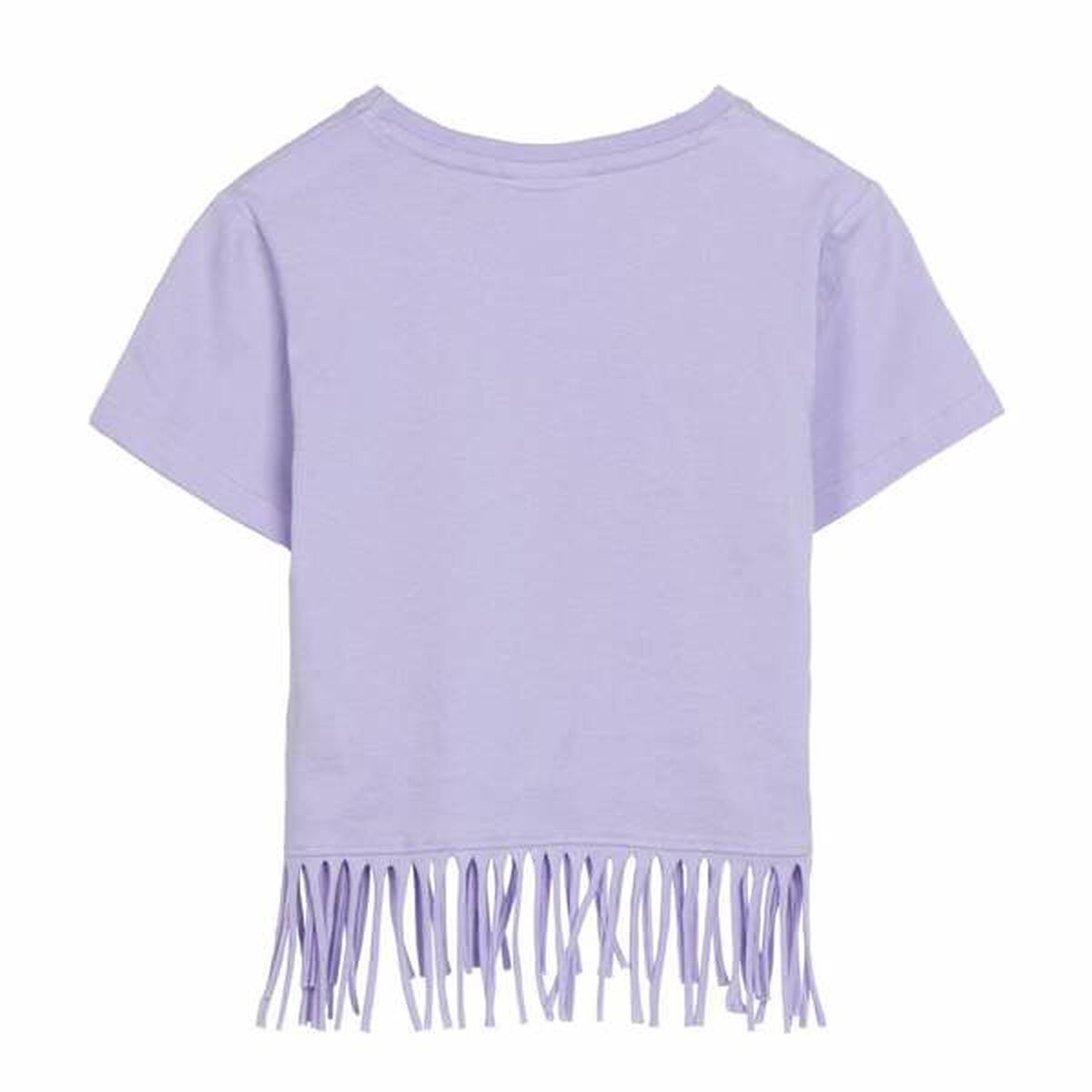 Child's Short Sleeve T-Shirt Minnie Mouse Purple-5