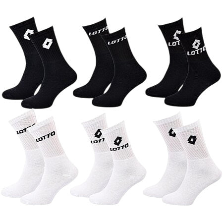 Lotto sports socks - 3 pairs/pack - white - 39-42-0