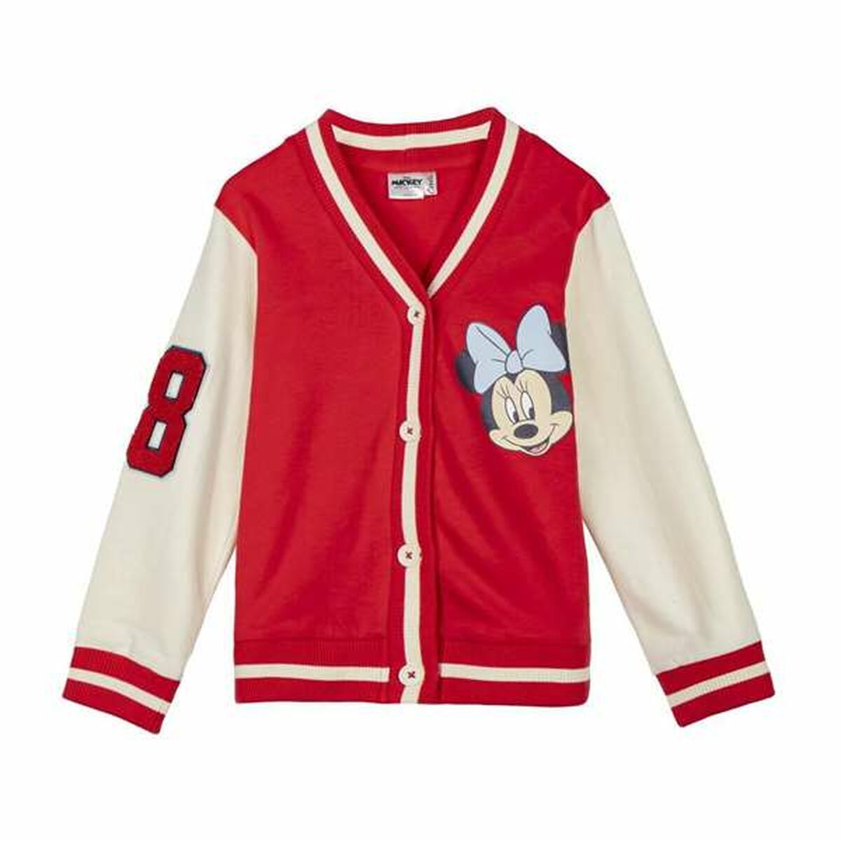 Children's Tracksuit Top Minnie Mouse Red-0