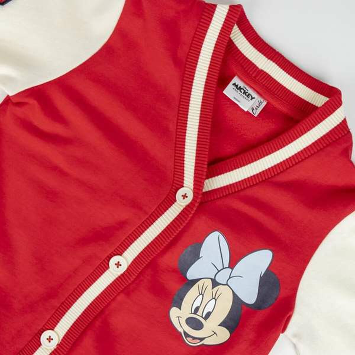 Children's Tracksuit Top Minnie Mouse Red-4