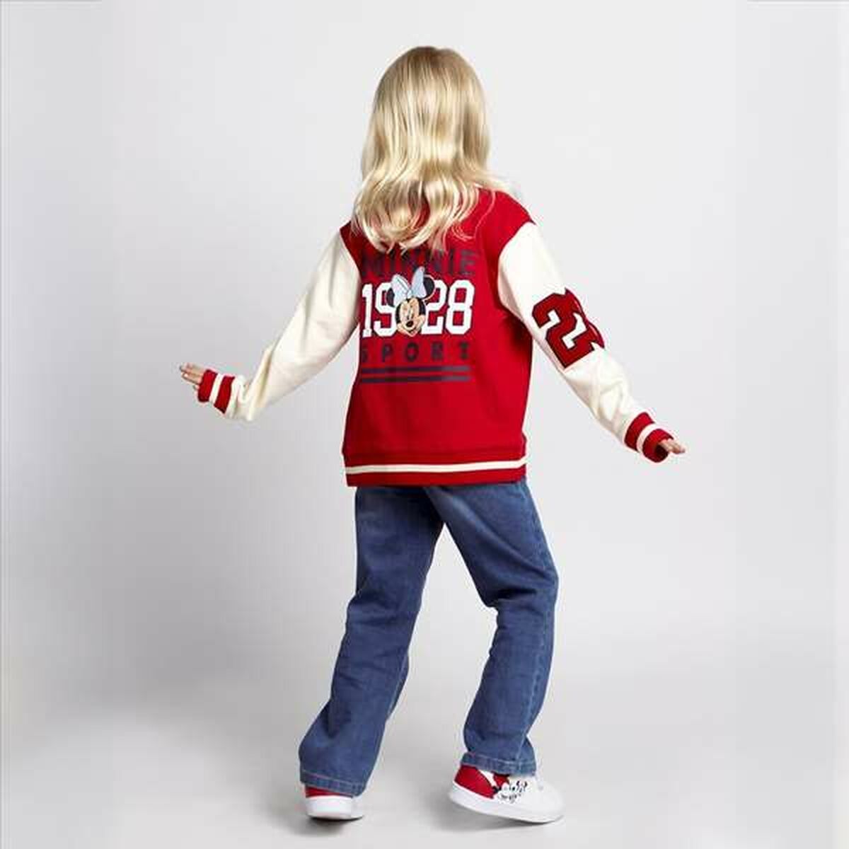 Children's Tracksuit Top Minnie Mouse Red-2